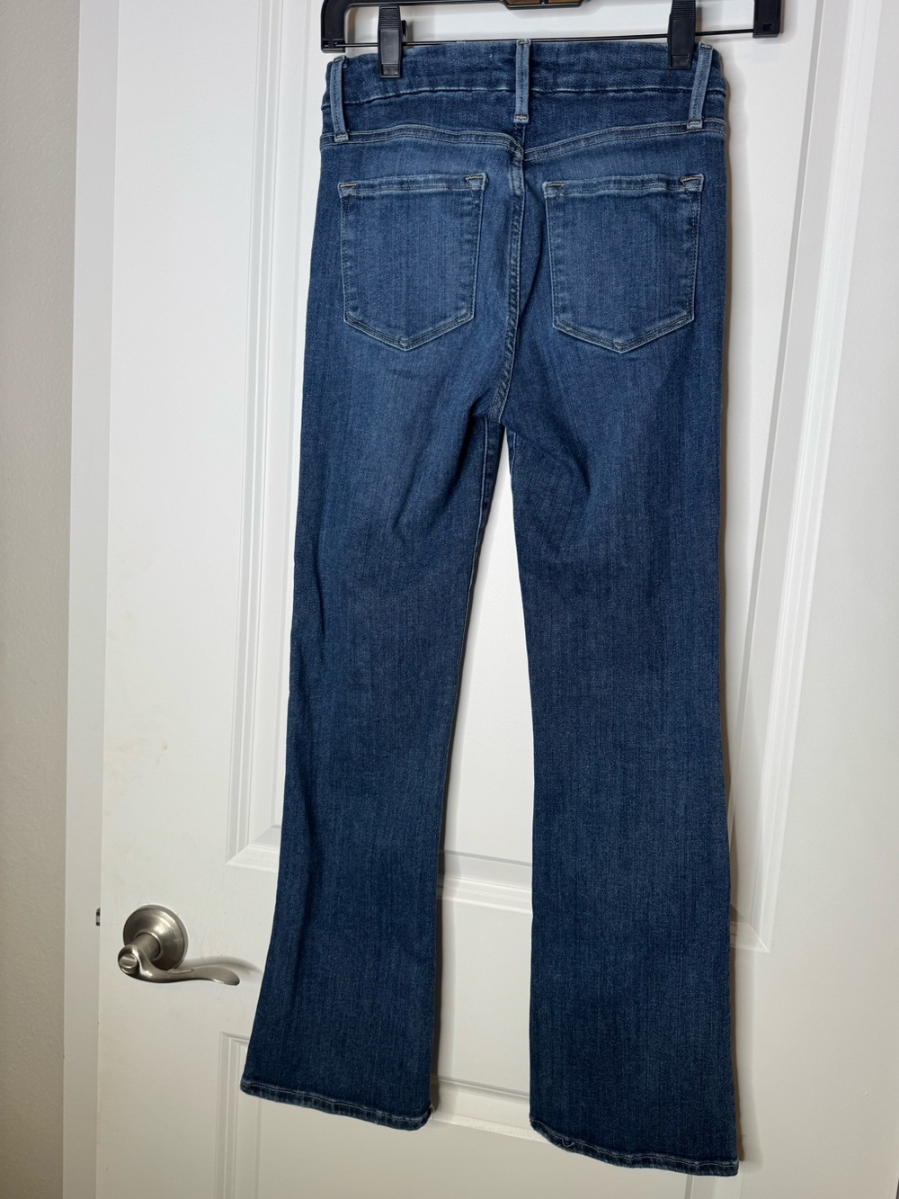 FRAME Denim Le Crop Mini Boot Jeans Size 25 Somerset Wash Cropped - Picture 6 of 17